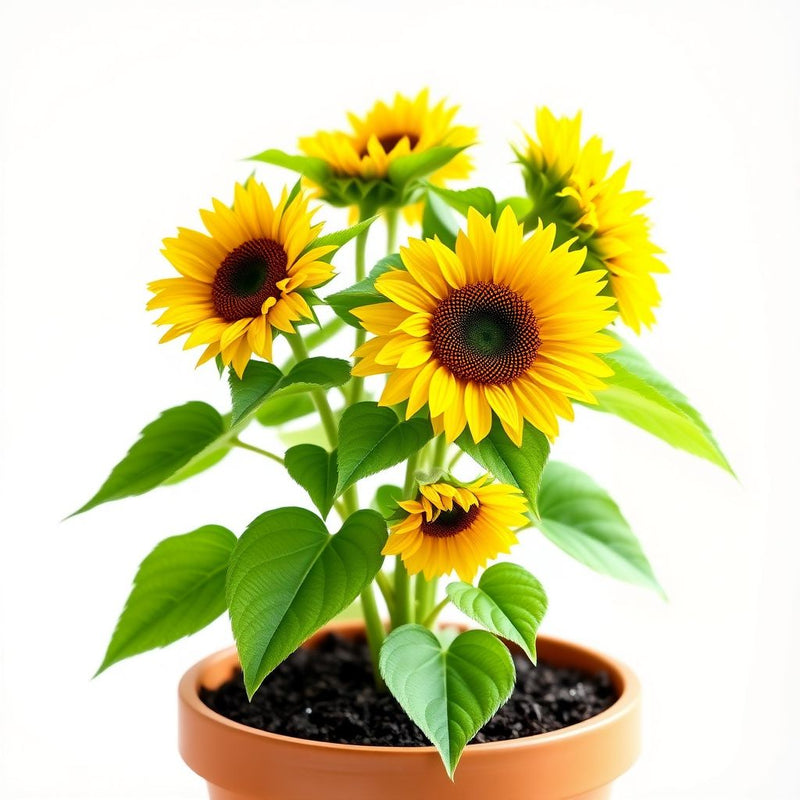 Yellow Mini Sunflower Seeds for Planting, Heirloom Non-GMO, High Germination Organic Garden Seeds