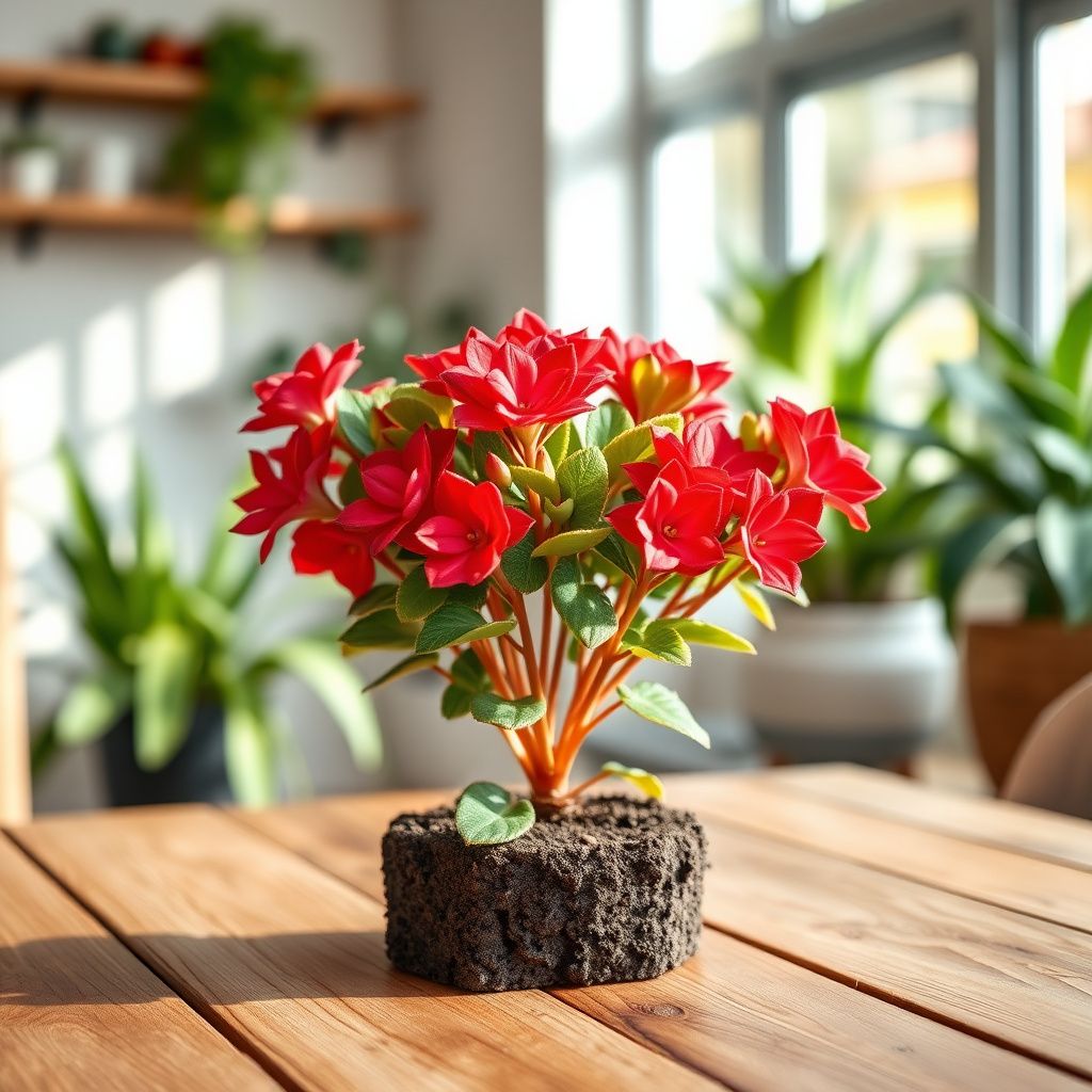 Red Kalanchoe Flower Seeds For Orange Planting