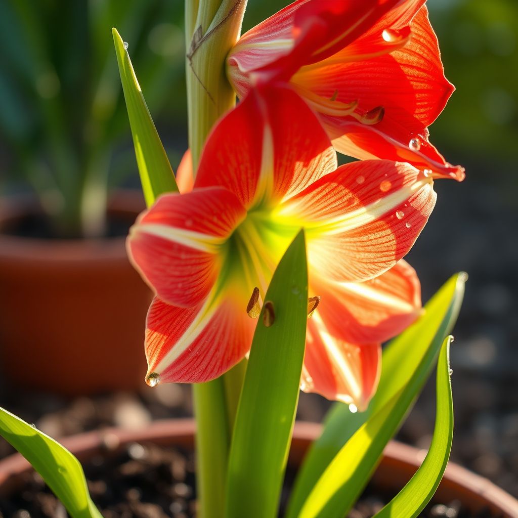 Amaryllis Flower Seeds for Indoor Garden