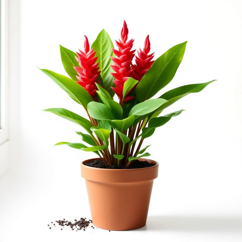 Red Torch Ginger Flower seeds for Planting - Premium Quality, Heirloom & GMO Free Seeds for Home Garden