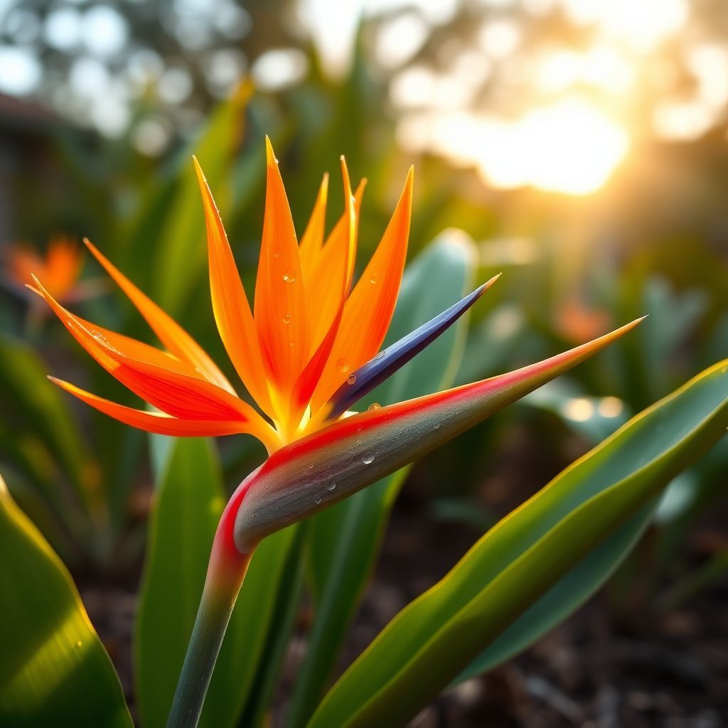 Bird of Paradise Flower Seeds - Exotic Garden Plant for Spring and Summer Planting
