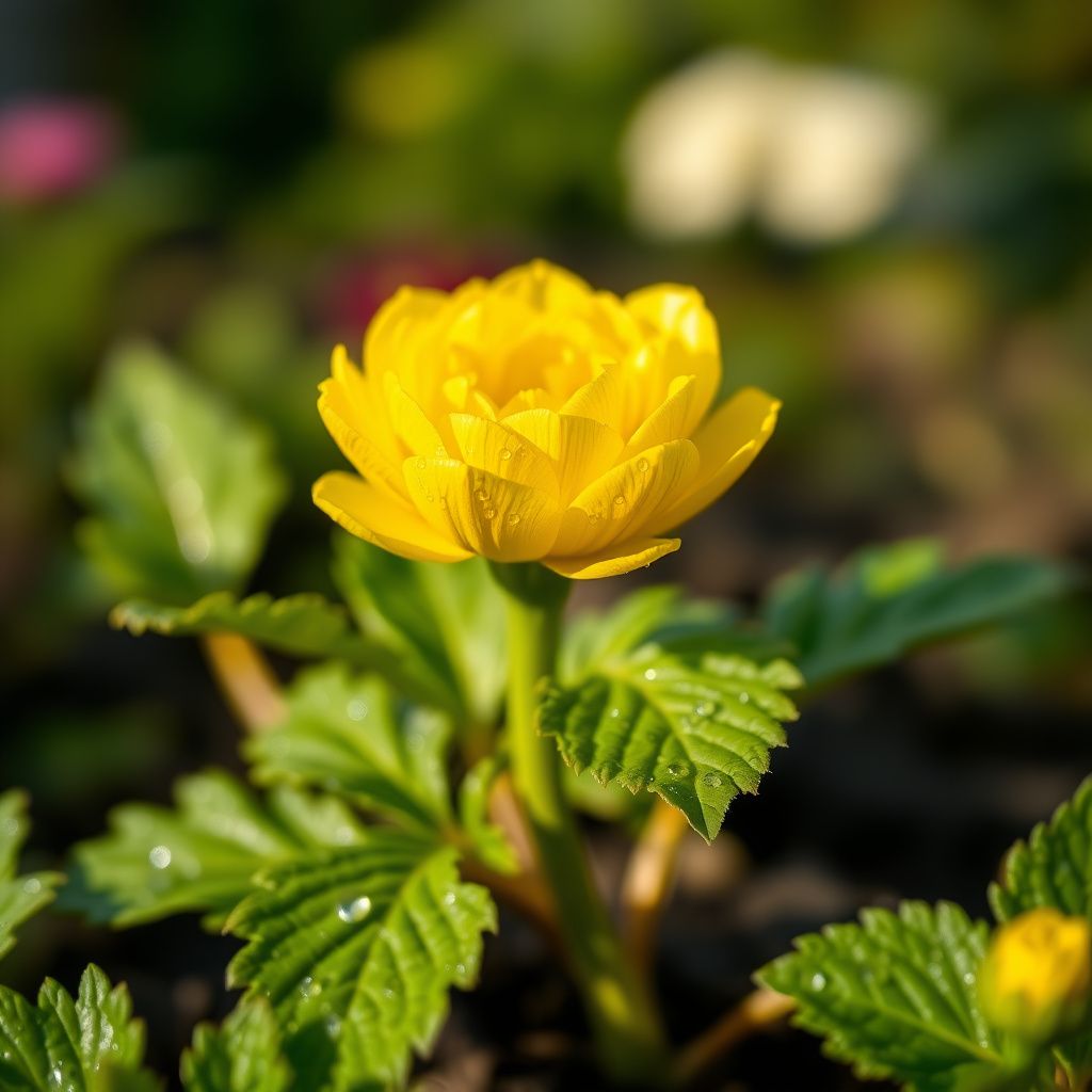 Yellow Ranunculus Flower Seeds for Garden Cottage Garden Essential Heirloom & GMO Free Seeds for Home Garden
 
 Sale