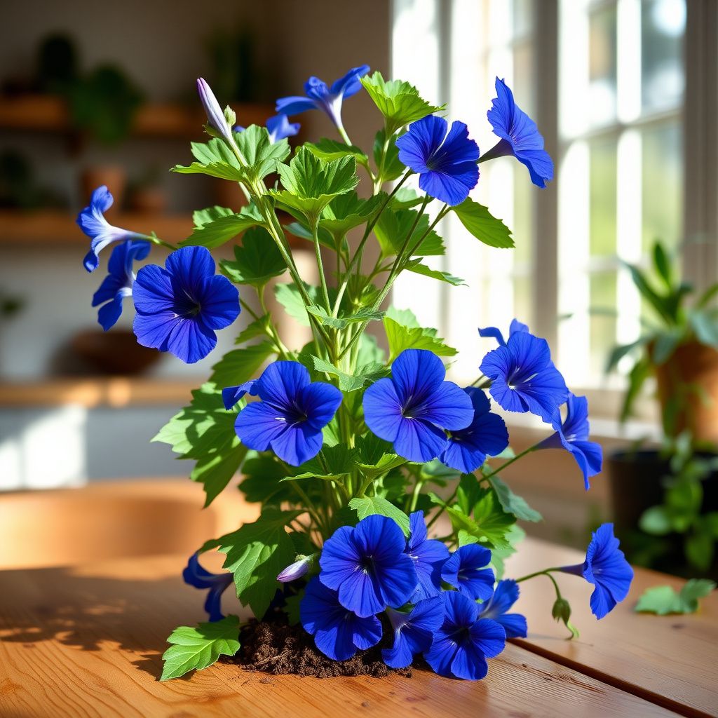 Deep Blue Geranium Flower Seeds for Planting Hardy Variety Heirloom & GMO Free Seeds for Home Garden
 
 Sale