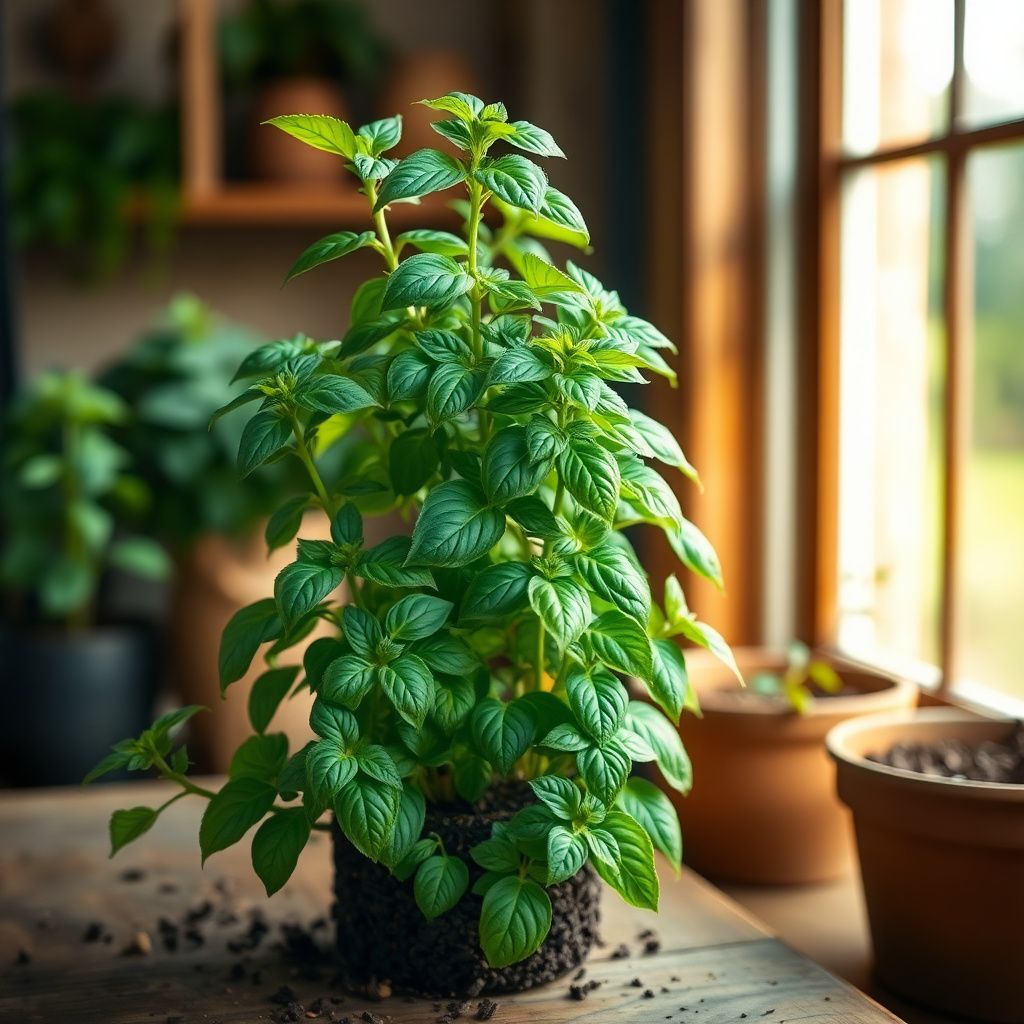 Basil Scented Flower seeds for Planting - Drought Tolerant, Heirloom & GMO Free Seeds for Home Garden
