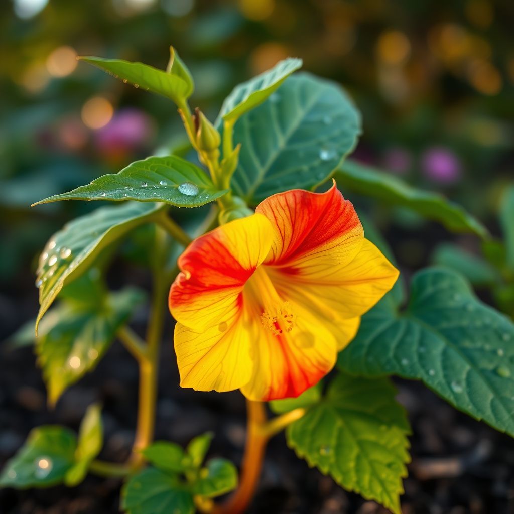 Abutilon Striatum Flower Seeds - Yellow & Red , Perfect for Planting