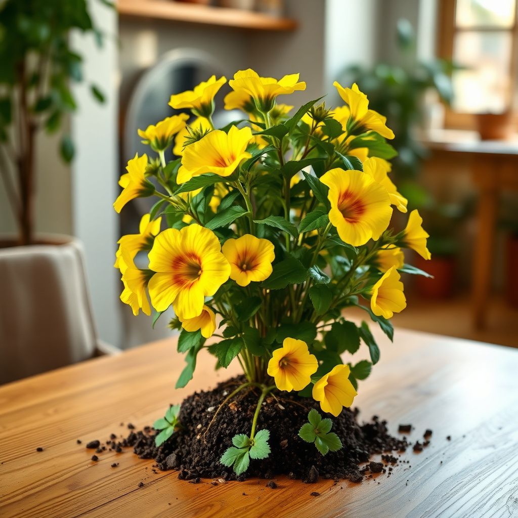 Yellow Petunia Flower seeds for Planting - Perfect for Borders, Heirloom & GMO Free Seeds for Home Garden