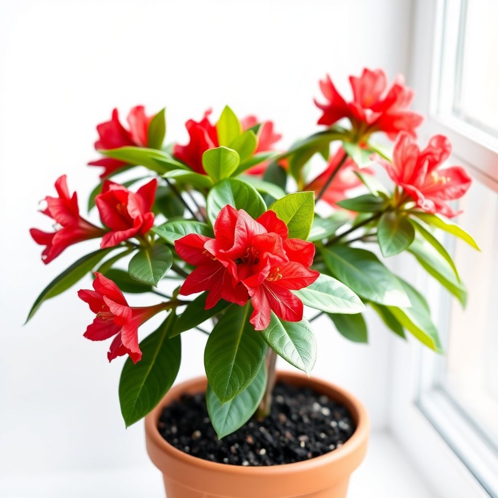 Red Rhododendron Seeds for Planting - Perennial Blooms
