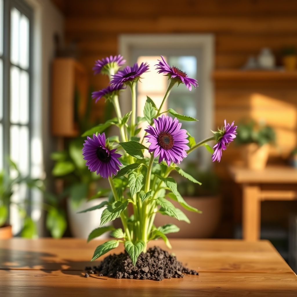 Purple Mini Sunflower Seeds for Planting  Grow Your Garden
