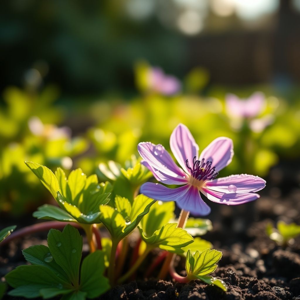 Anemone Pulsatilla Violet Seeds for Planting - Perennial Flower Seeds