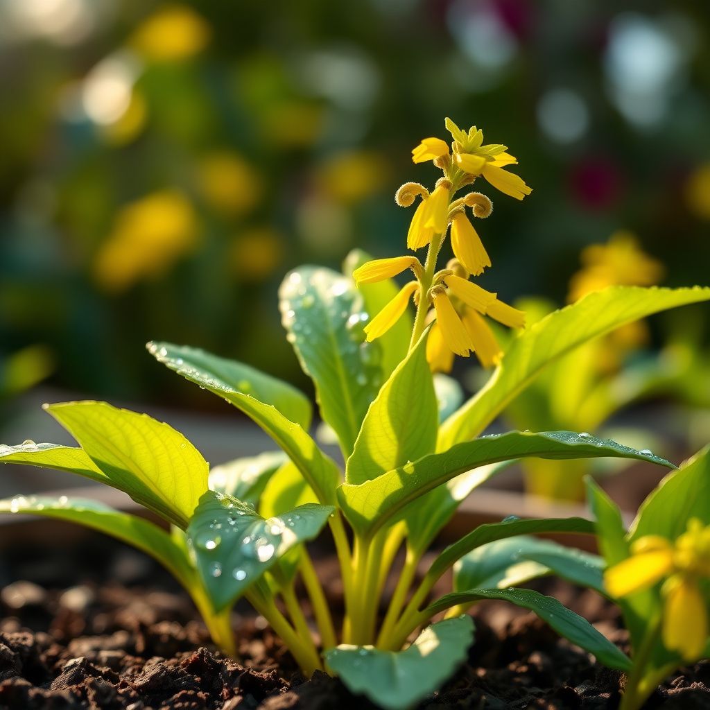 Yellow Ligularia Plant Seeds Planting Guide