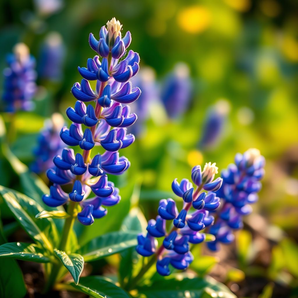 Sweet Blue Lupine Seeds – Hardy Perennial for Beautiful Flower and Nutrient-Rich Soil