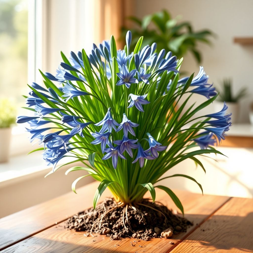 Agapanthus Flower seeds for Planting - Pollinator Friendly, Heirloom & GMO Free Seeds for Home Garden
