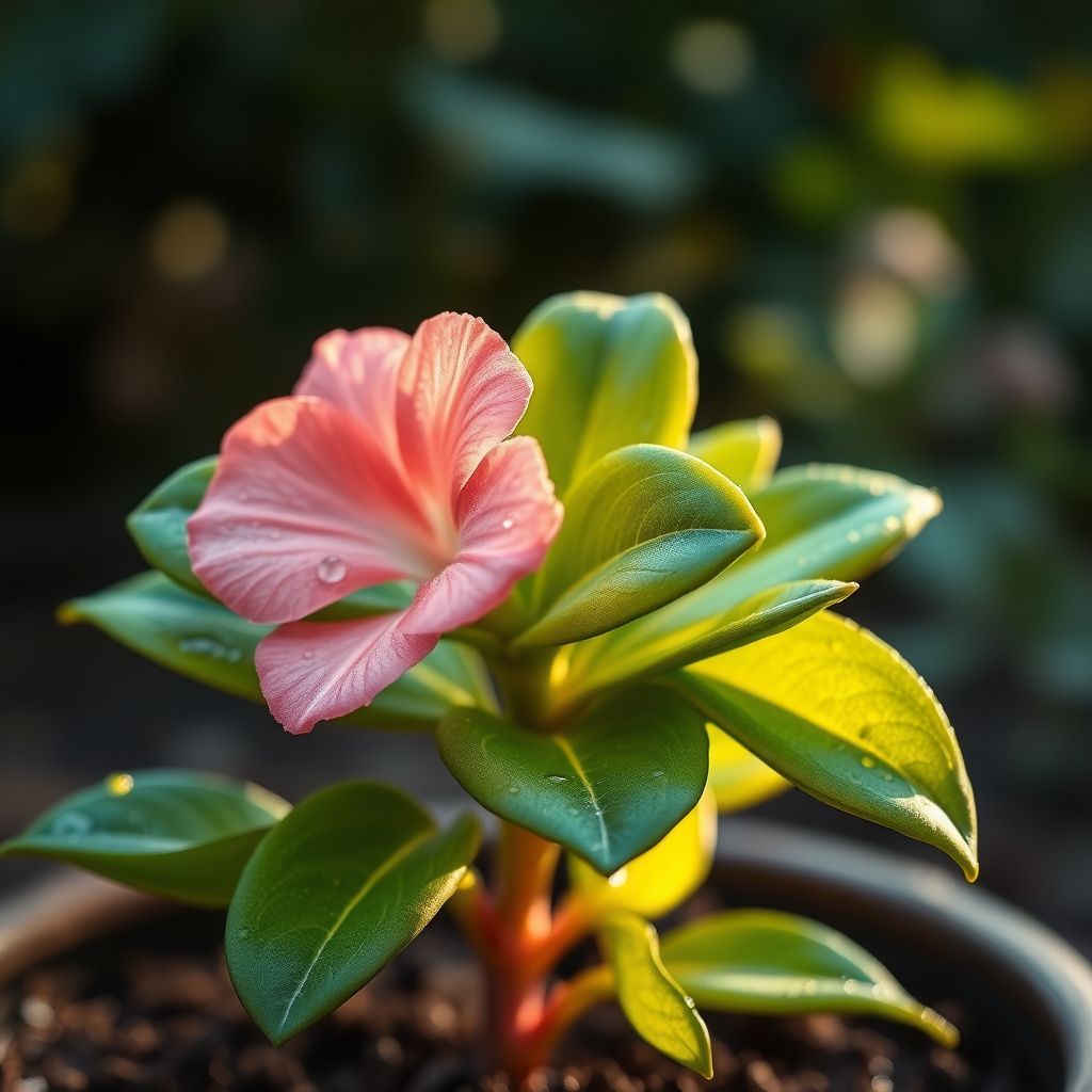 Adenium Obesum Flower seeds for Planting Compact Growth Heirloom & GMO Free Seeds for Home Garden