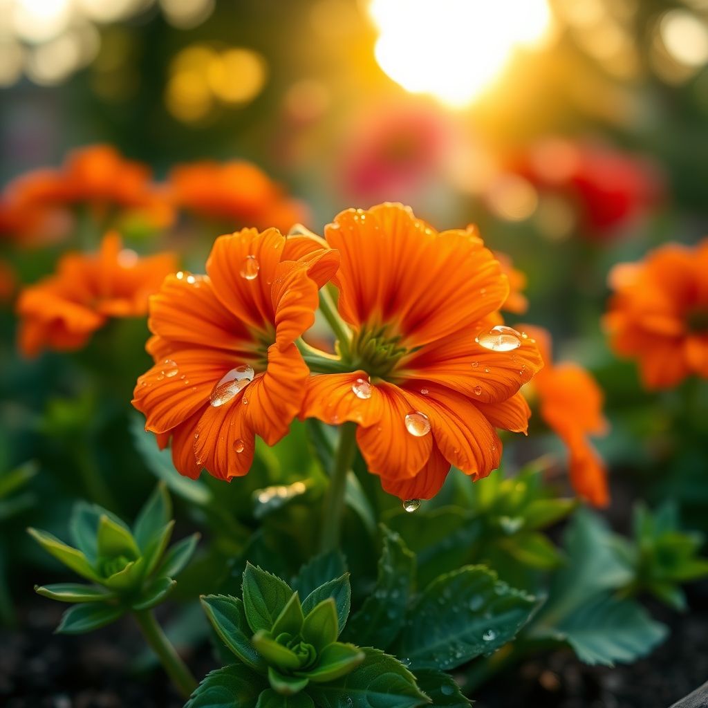 Garofano Orange Dianthus Caryophyllus Seeds for Planting flower bed