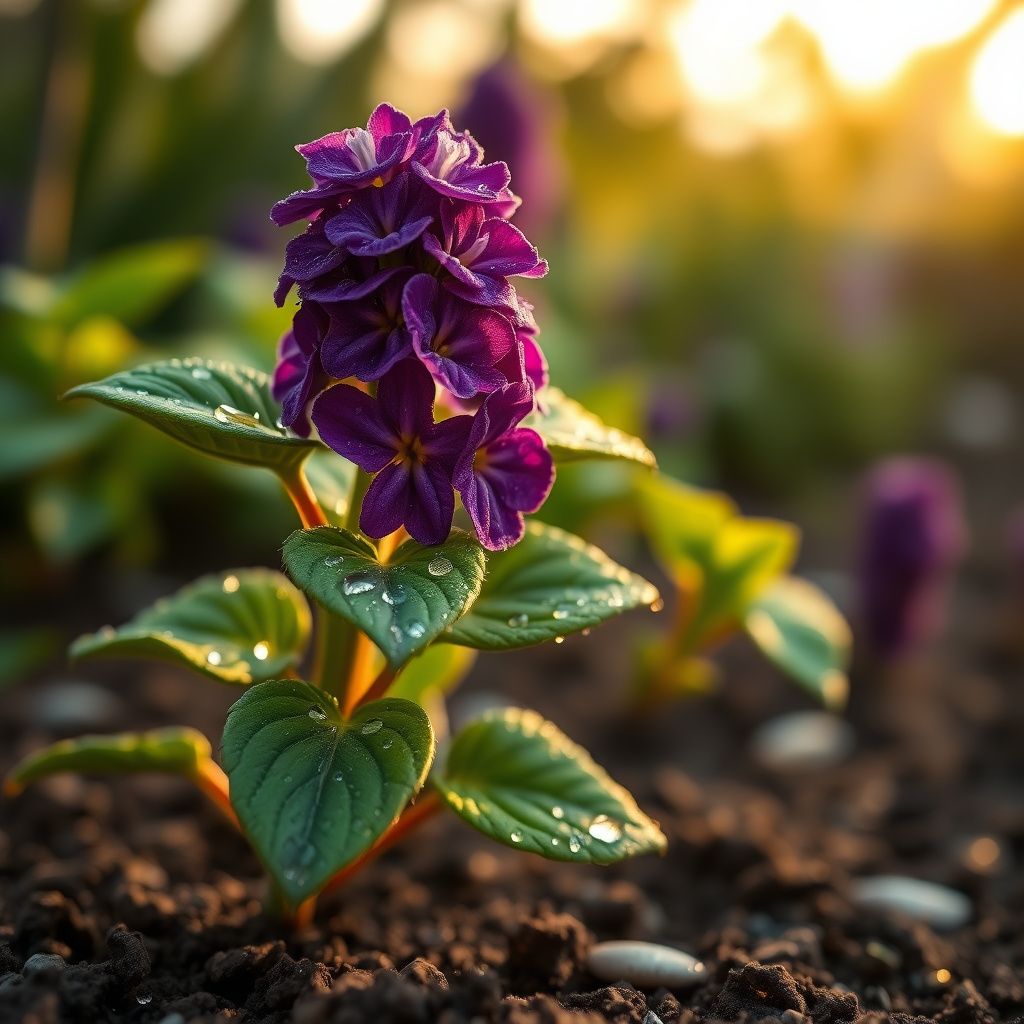 Heliotrope Flower seeds for Planting - Wildflower Mix, Heirloom & GMO Free Seeds for Home Garden