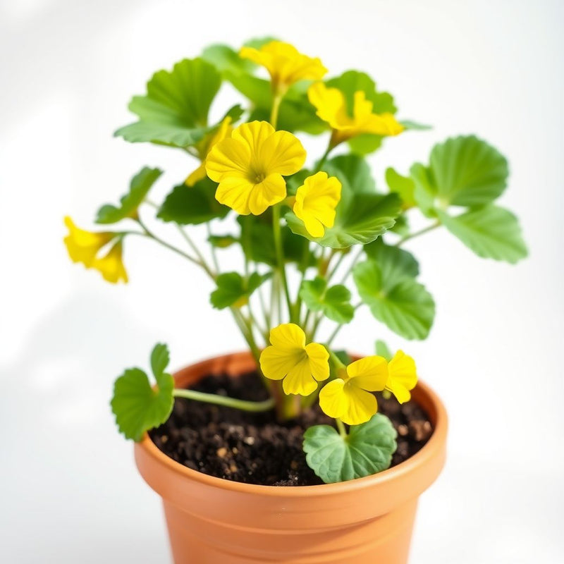 Yellow Univalve Geranium Flower seeds for Planting Low Maintenance Heirloom & GMO Free Seeds for Home Garden