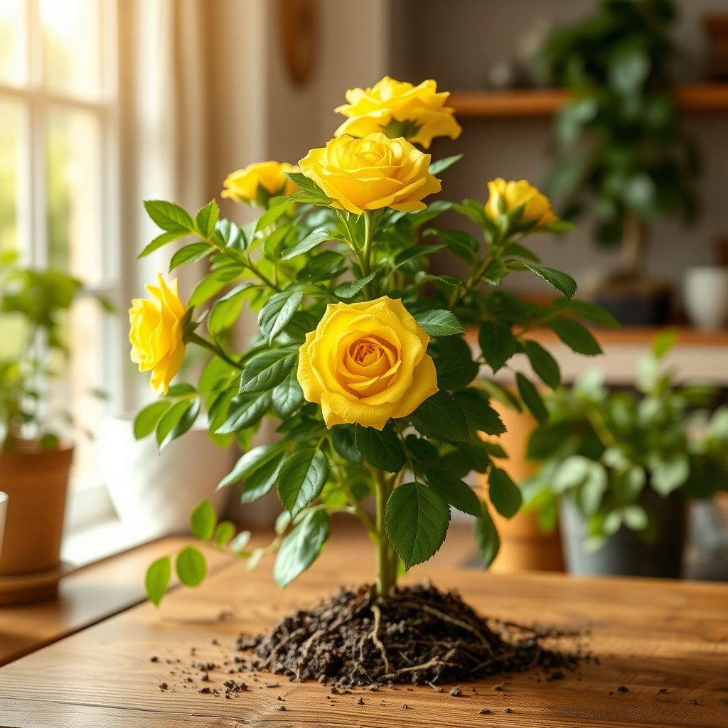Yellow Rose Flower seeds for Planting - Cut Flower Favorite, Heirloom & GMO Free Seeds for Home Garden