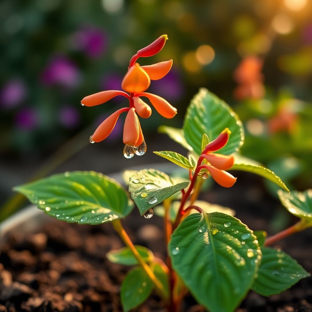 Sesbania Punicea Red Wisteria Seeds - Orange Flowers