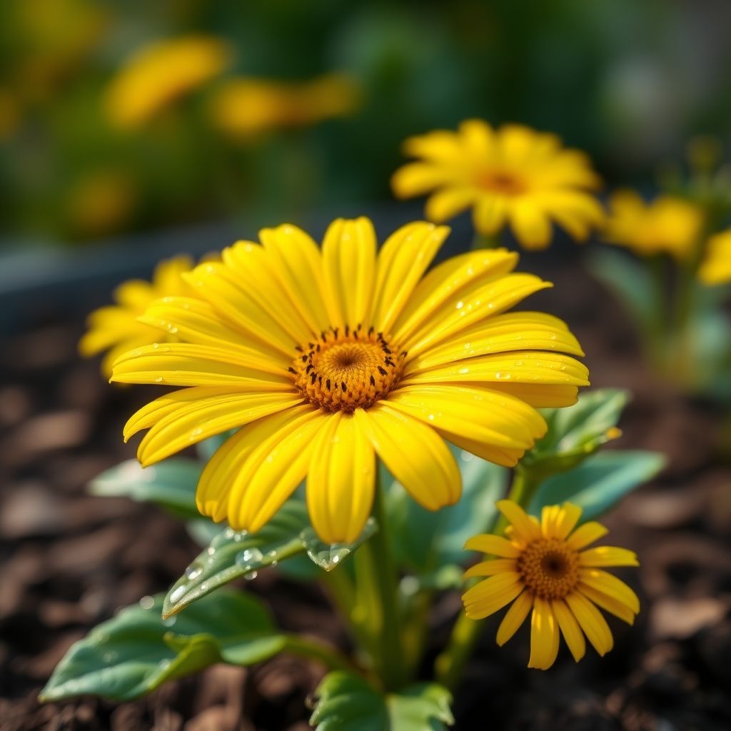 Yellow Osteospermum Flower seeds for Planting - Bright Blooms, Heirloom & GMO Free Seeds for Home Garden