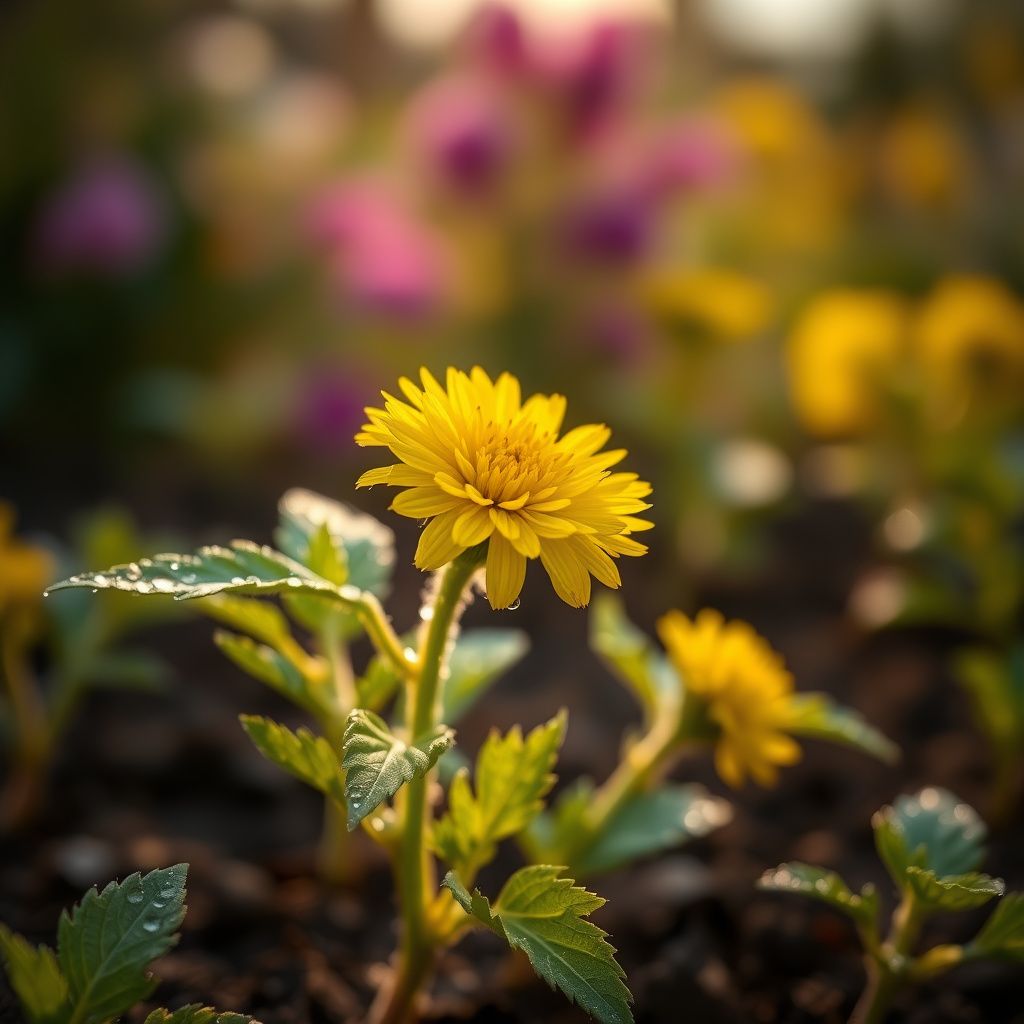 Yellow Scabious Flower seeds for Planting - Easy to Grow, Heirloom & GMO Free Seeds for Home Garden