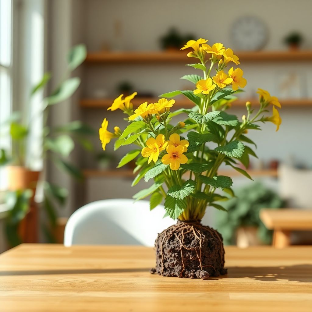 Yellow Mimulus Guttatus Flower Seeds for Planting