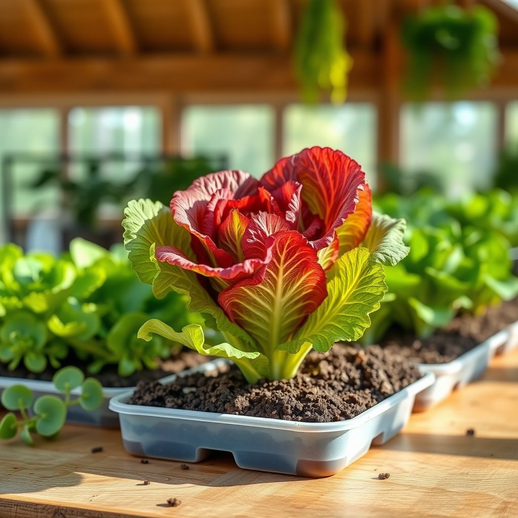 Lettuce Flower seeds for Planting - Vibrant Colors, Heirloom & GMO Free Seeds for Home Garden