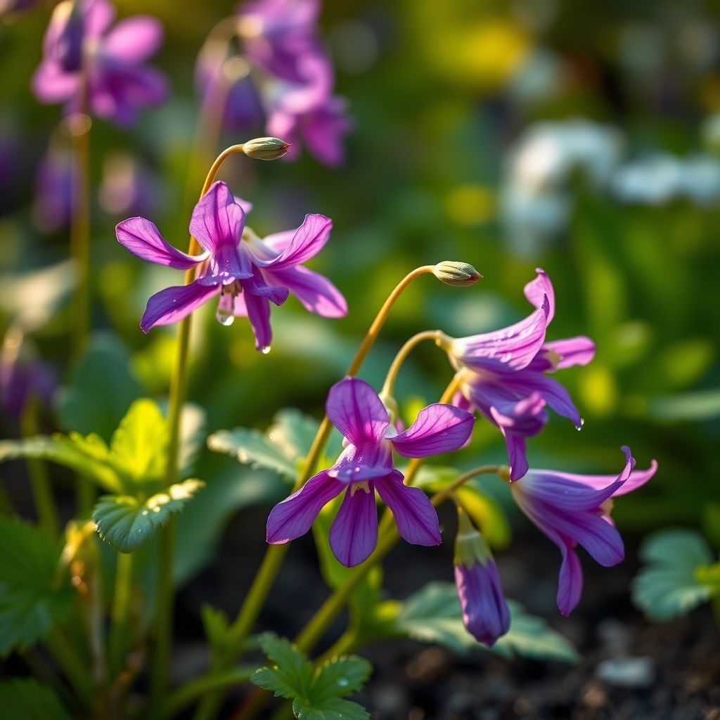 Aquilegia Purple Plant Seeds , Easy-to-Grow Perennial Blooms