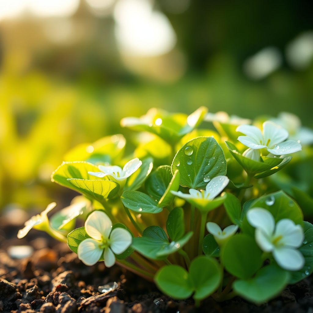 White Trifolium Repens Seeds for Planting - Ideal for Creating Beautiful Lawn Alternatives