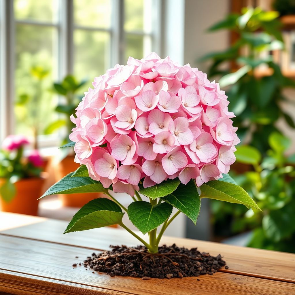 White Pink Hydrangea Seeds Flower seeds for Planting - Sun Loving, Heirloom & GMO Free Seeds for Home Garden