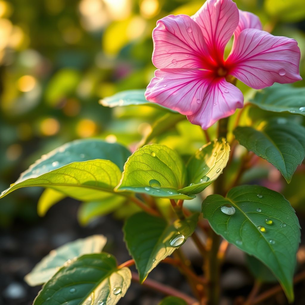 Abutilon Striatum Pink Flower Seeds for Planting