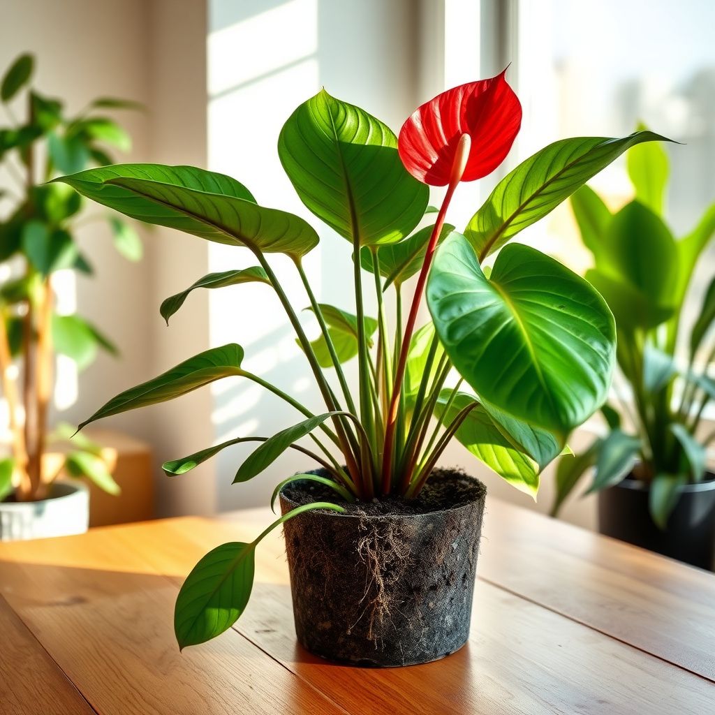Anthurium Andraeanum Seeds, Heirloom Non-GMO Flower Seeds for Planting