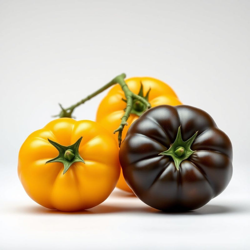 Tomato Vegetable Seeds for Planting Yellow and Black - Enjoy Vibrant Yellow and Black Tomatoes in Your Garden - Seed Included