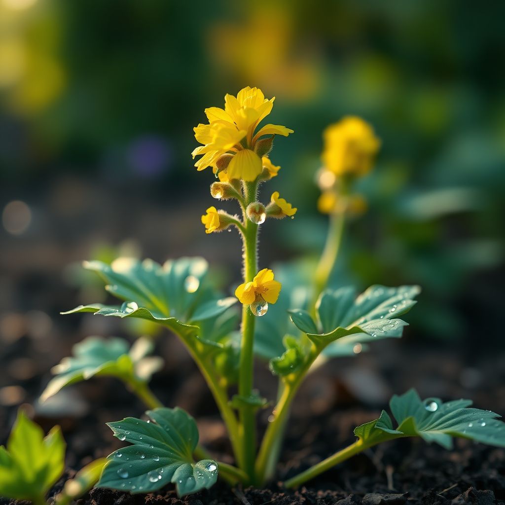 Yellow Rattle Flower seeds for Planting - Bright Blooms, Heirloom & GMO Free Seeds for Home Garden