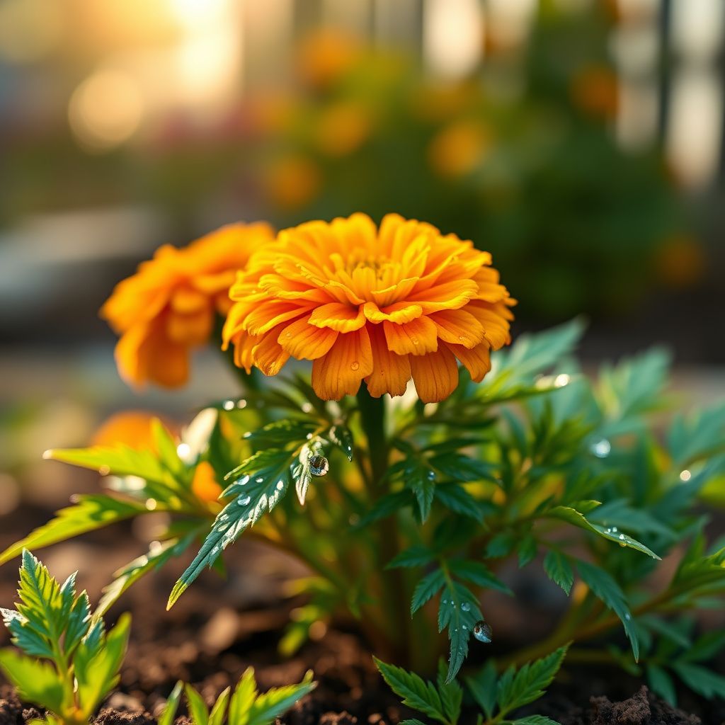Marigold Majestic Flower seeds for Planting Vibrant Colors Heirloom & GMO Free Seeds for Home Garden 
 
 Sale