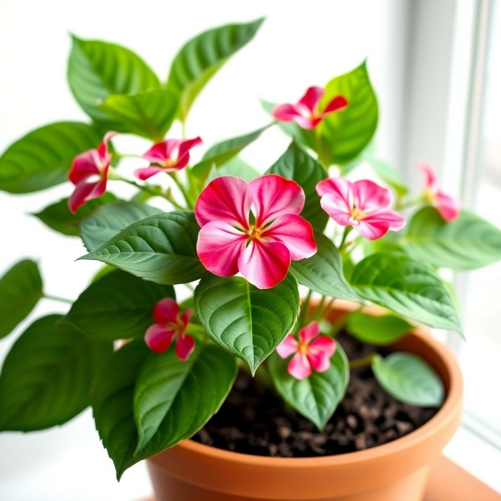 Impatiens Mix Flower Seeds for Planting - Vibrant Annual Flower Seeds for Shaded Gardens