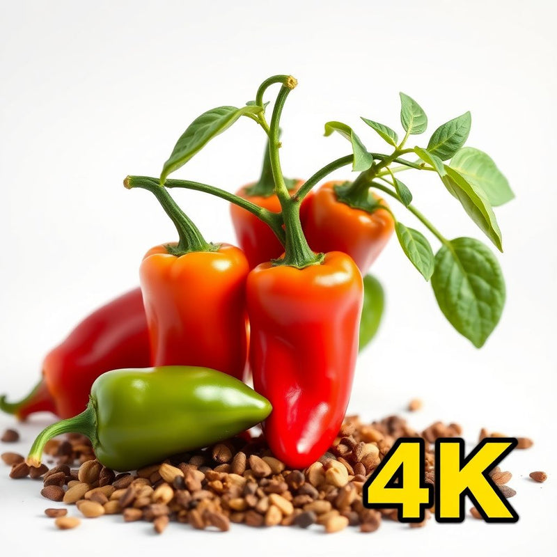 Serrano Pepper Vegetable Planting - Seeds for Spicy Flavor and Garden Freshness