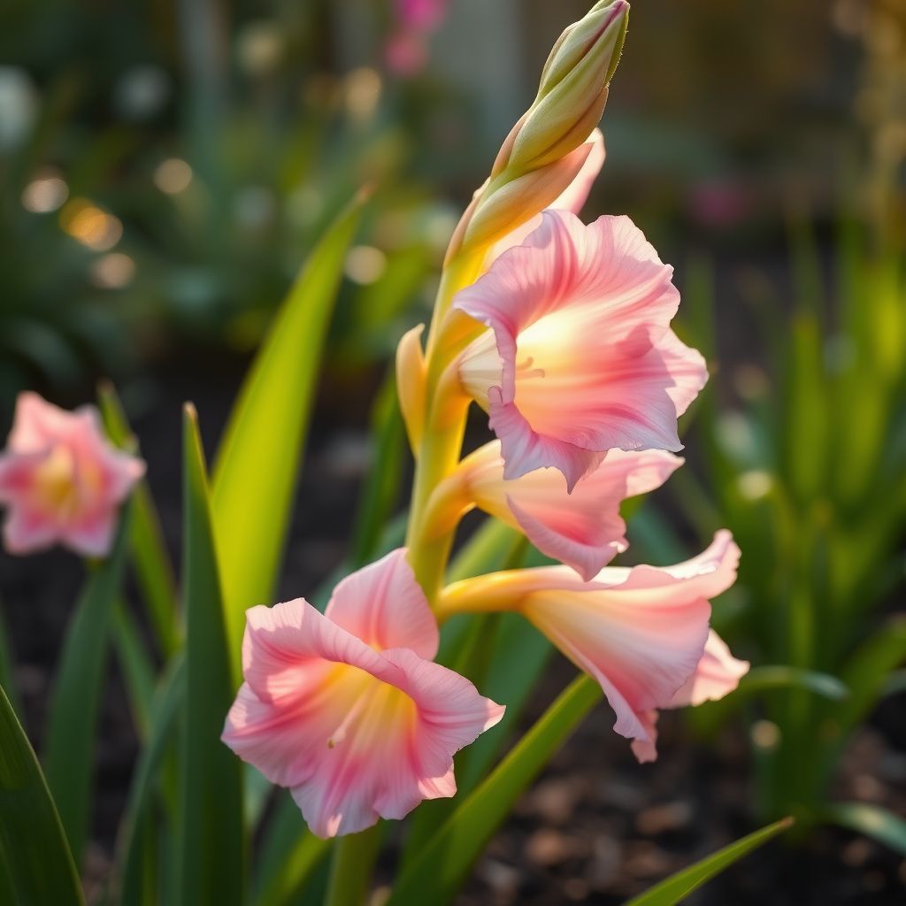 Yellow Light Pink Gladiolus Flower Seeds for Planting Fragrant Blossoms Heirloom & GMO Free Seeds for Home Garden
 
 Sale