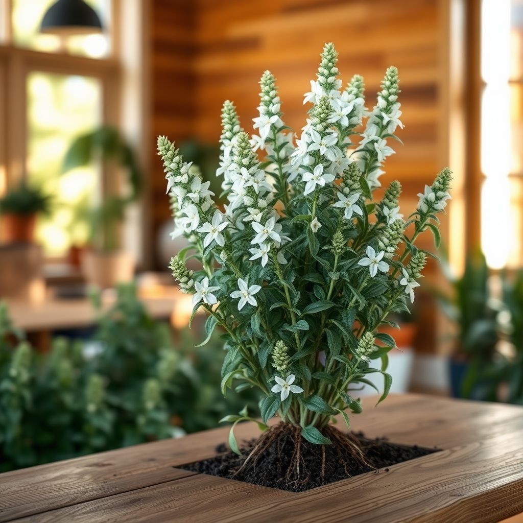White Sage Flower seeds for Planting Fragrant Blossoms Heirloom & GMO Free Seeds for Home Garden
 
 Sale