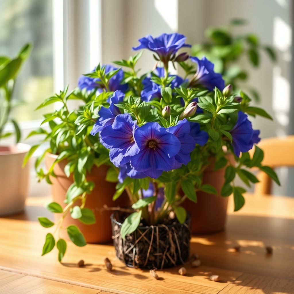 Cockscomb Blue Flower Seeds for Planting  Vibrant Annual Blooms