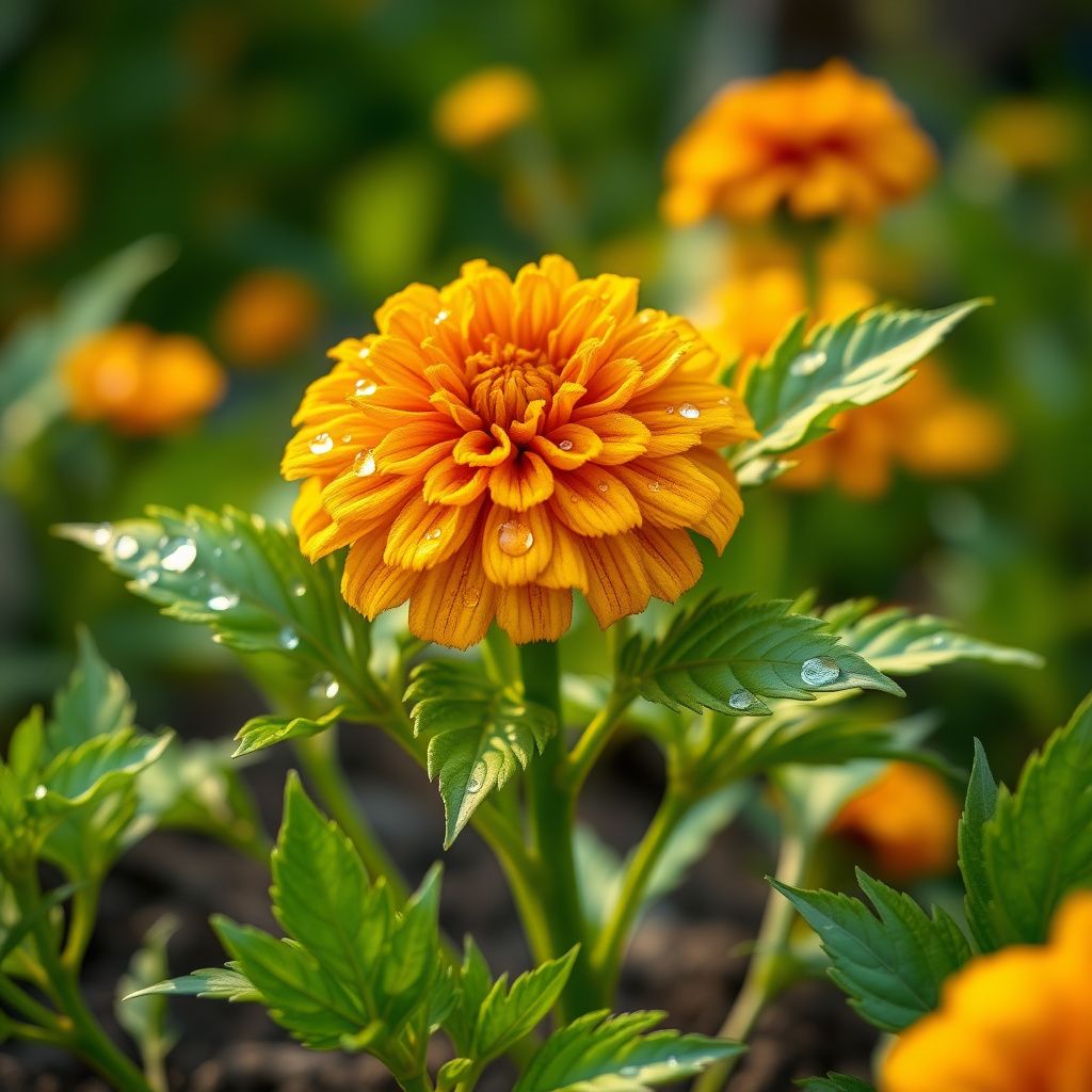 Heirloom French Marigold Flower seeds for Planting Wildflower Mix Heirloom & GMO Free Seeds for Home Garden