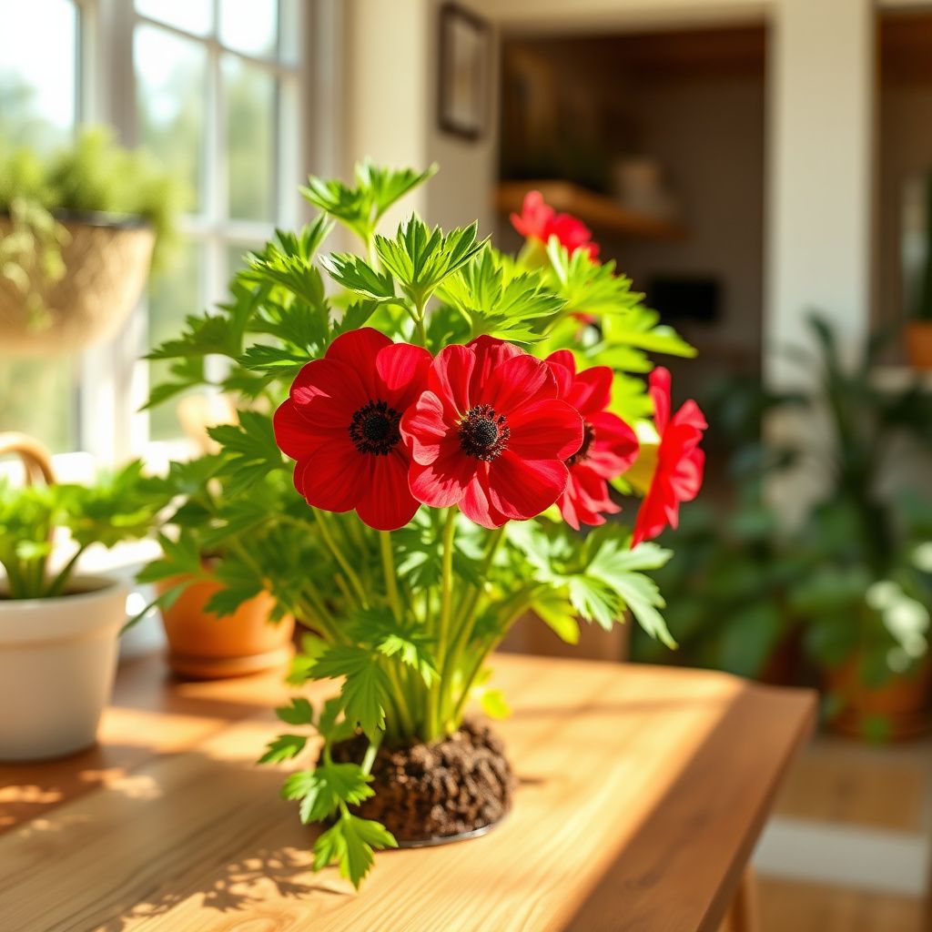 Anemones Flower seeds for Planting Seasonal Bloomer Heirloom & GMO Free Seeds for Home Garden