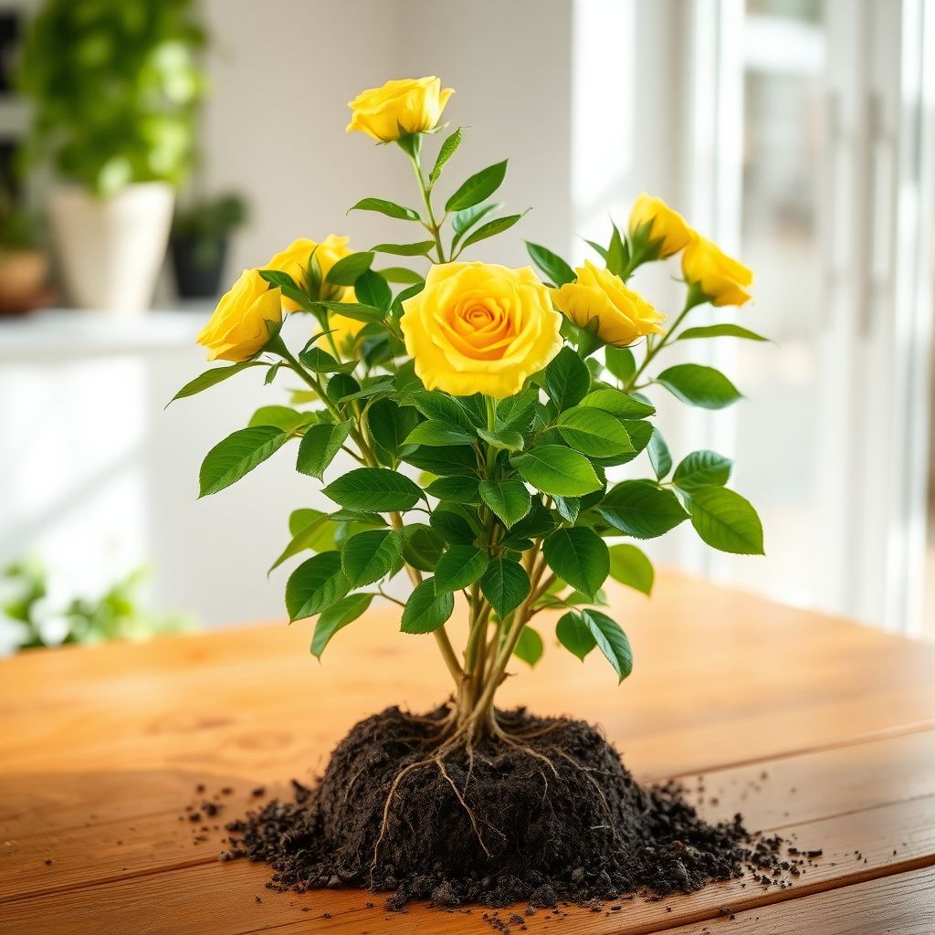 Yellow Rose Flower Seeds Planting Golden
