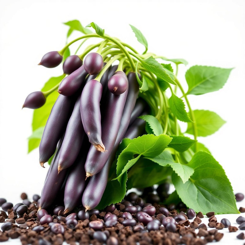 Purple Bush Bean Seeds for Vegetable Planting