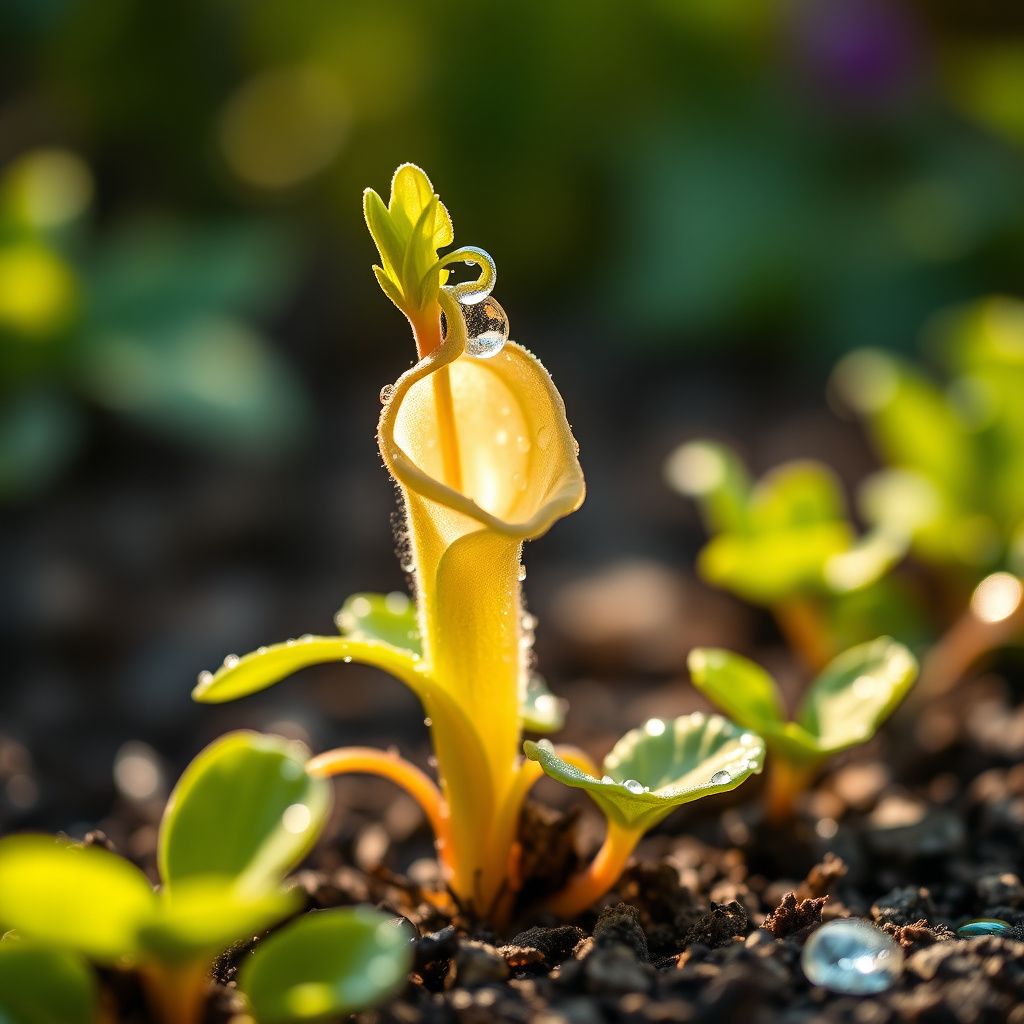 Mexican Butterwort Carnivorous Flower Seeds for Planting - Unique Addition to Your Garden