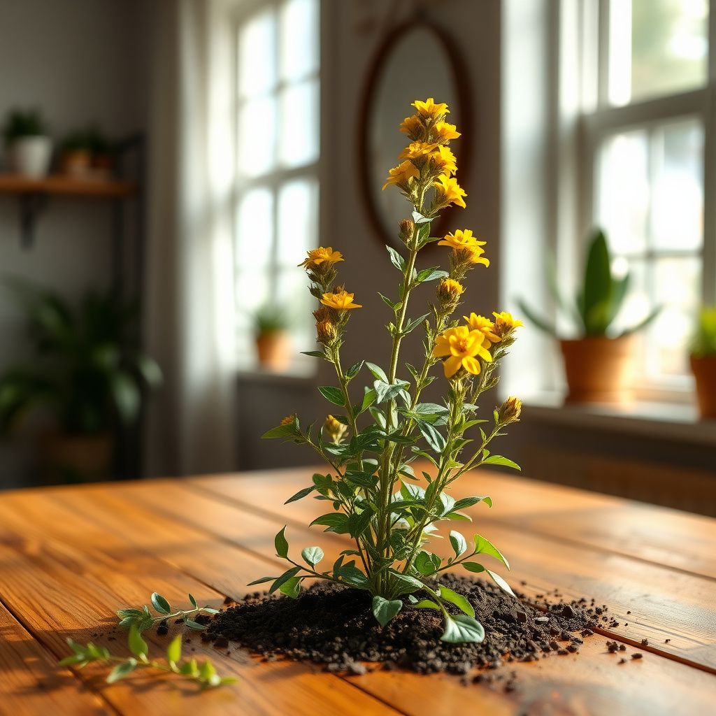 Jerusalem Sage Yellow Flower seeds for Planting - Drought Tolerant, Heirloom & GMO Free Seeds for Home Garden