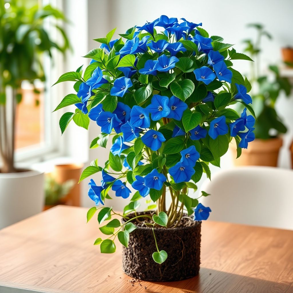 Blue Climbing Vine Seeds - Mandevilla Sanderi for Planting