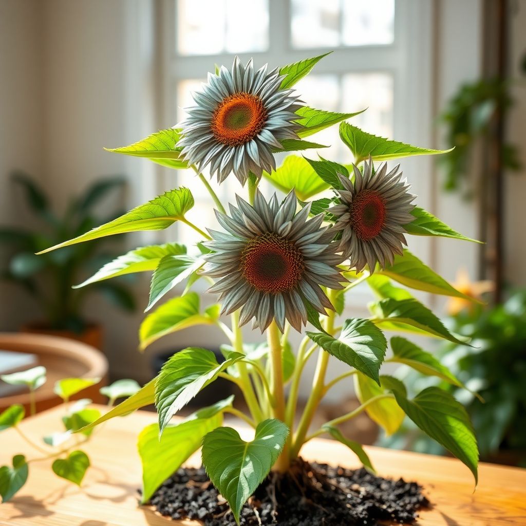 Gray Mongolian Sunflower Seeds for Planting