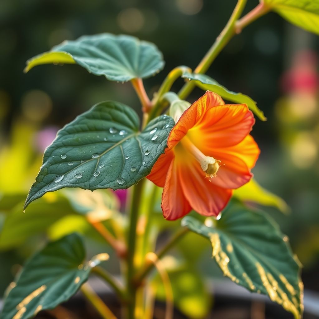 Abutilon Bella Flower seeds for Planting - Hardy Variety, Heirloom & GMO Free Seeds for Home Garden
