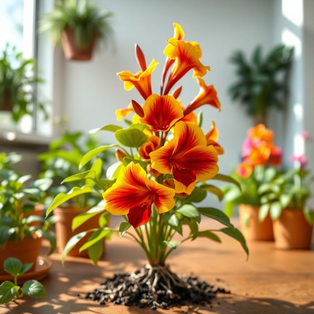 Yellow Red Gloriosa Superba Flower seeds for Planting - Bright Blooms, Heirloom & GMO Free Seeds for Home Garden