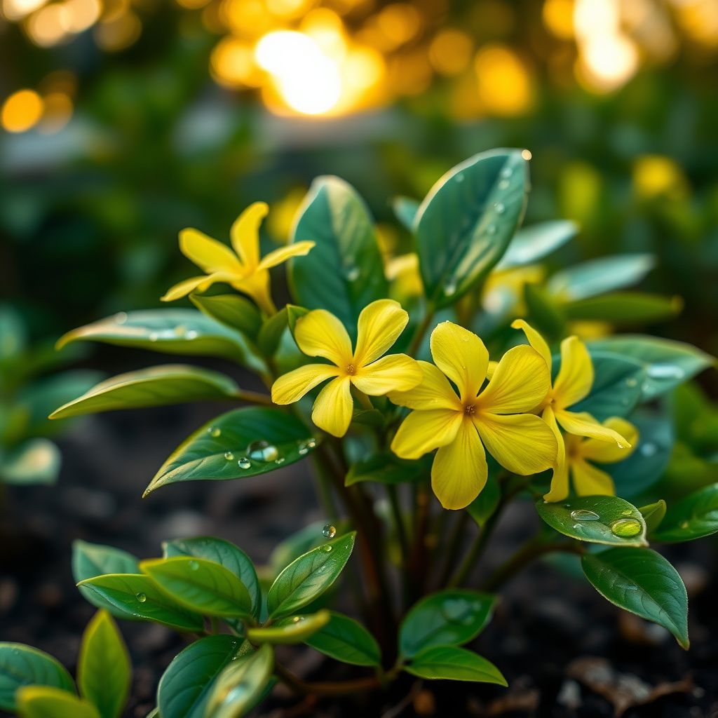 Yellow Jasminum Sambac Seeds for Planting  Fragrant Garden Flowers